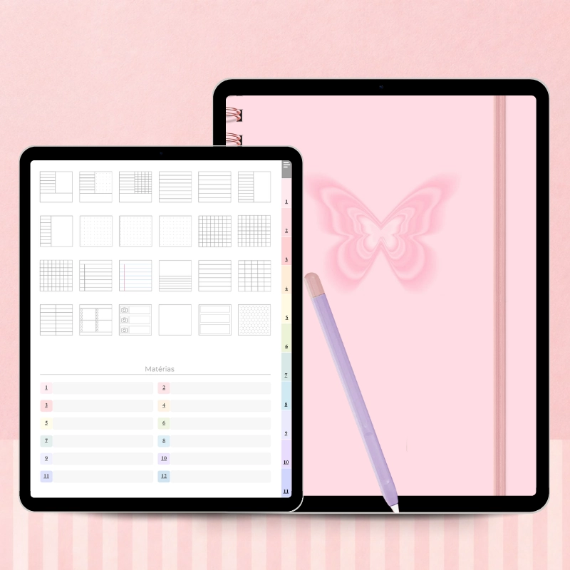 Caderno Digital 12 Matérias